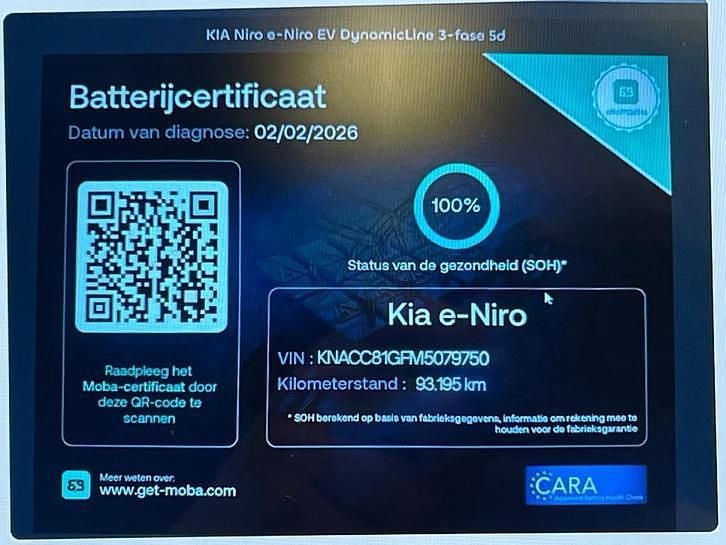 Occasion Kia e-Niro 104 kW (142 PK) 2021 SUV