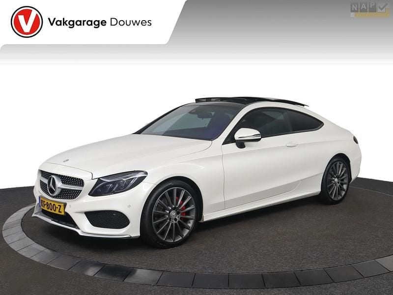 Wit Occasion 2016 Mercedes C200 Ambition Coupé | € 24.950 (Eerlijke prijs) - Afbeelding 1/4