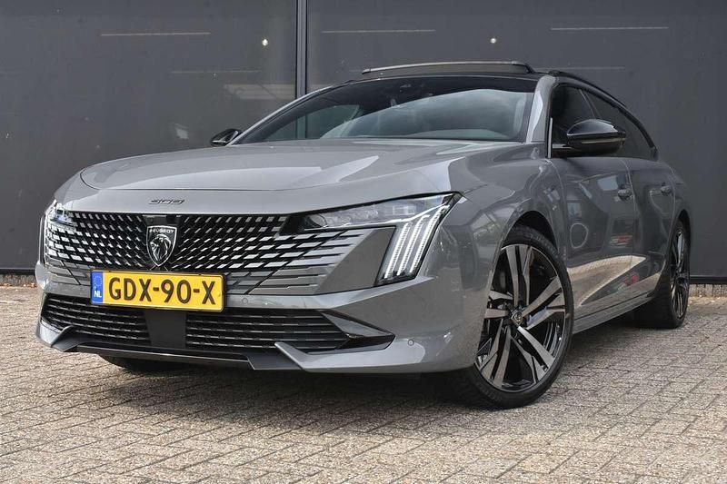 Grijs, metallic lak Gebruikt 2024 Peugeot 508 GT Stationwagen | € 37.500 (Iets duurder) - Afbeelding 1/4