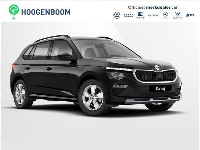 Zwart Nieuw 2025 Skoda Kamiq Selection SUV | € 30.045 (Eerlijke prijs) - Afbeelding 1/4