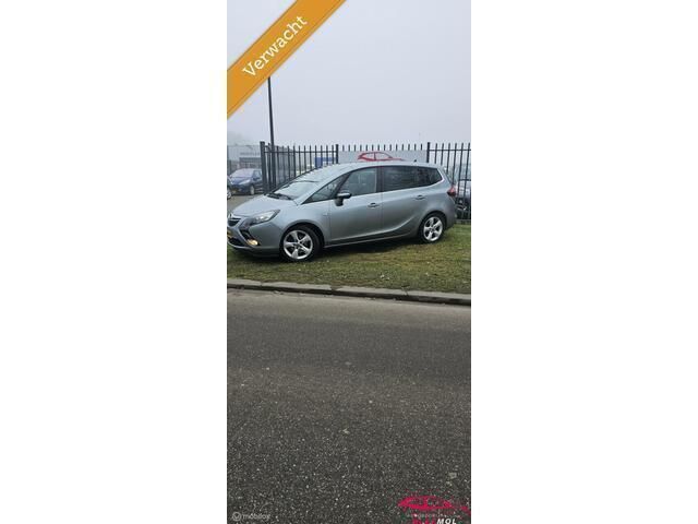 Grijs Gebruikt 2014 Opel Zafira Tourer Cosmo MPV | € 6.950 (Goede deal) - Afbeelding 1/4