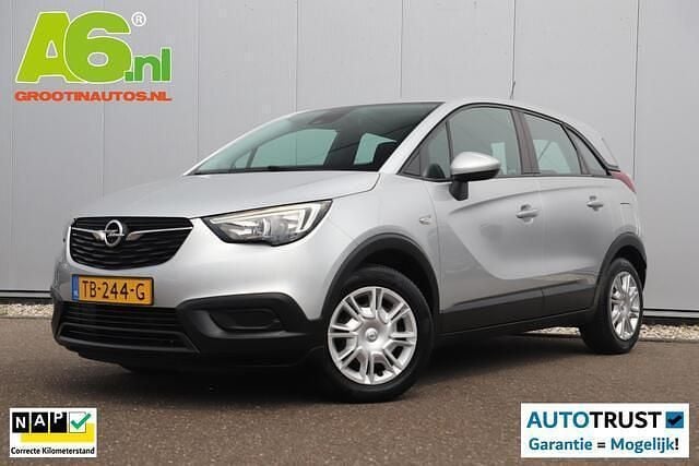 Grijs Gebruikt 2018 Opel Crossland X Edition SUV | € 10.949 (Goede deal) - Afbeelding 1/4