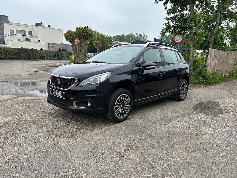 Zwart (metallic) Occasion 2019 Peugeot 2008 Allure SUV | € 11.250 (Goede deal) - Afbeelding 1/4