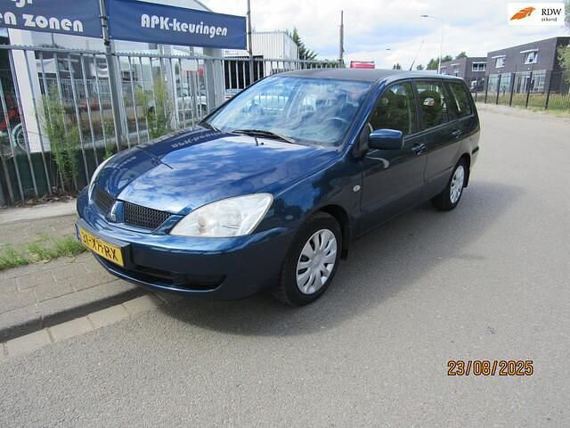 Blauw Gebruikt 2007 Mitsubishi Lancer Inform Stationwagen | € 1.200 (Eerlijke prijs) - Afbeelding 1/4