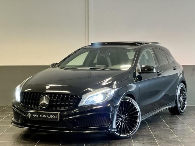 Zwart Gebruikt 2014 Mercedes A180 Prestige Hatchback | € 16.995 (Duur) - Afbeelding 1/4