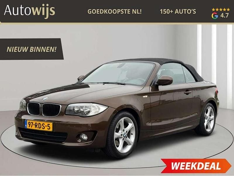 Bruin Gebruikt 2011 BMW 120 Cabriolet Executive Cabriolet | € 8.995 (Goede deal) - Afbeelding 1/4