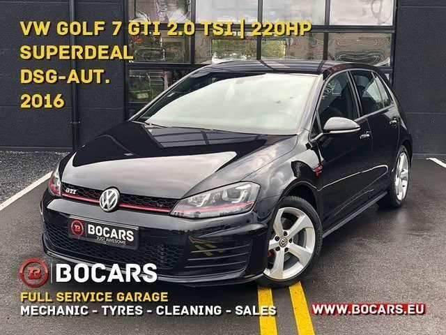 Zwart Gebruikt 2016 VW Golf VII Sedan | € 22.900 (Eerlijke prijs) - Afbeelding 1/4