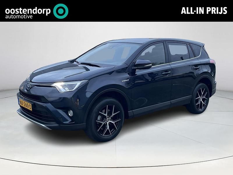 Blauw (metallic) Gebruikt 2017 Toyota RAV4 Hybrid Sport SUV | € 22.900 (Eerlijke prijs) - Afbeelding 1/4