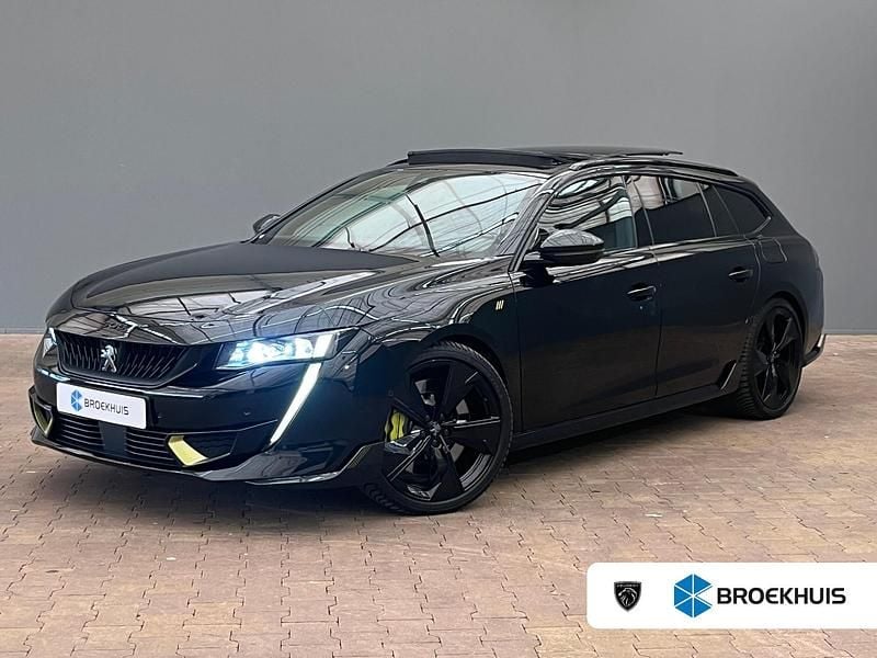 Zwart Occasion 2022 Peugeot 508 SW Peugeot Sport Engineered Stationwagen | € 37.900 (Goede deal) - Afbeelding 1/4