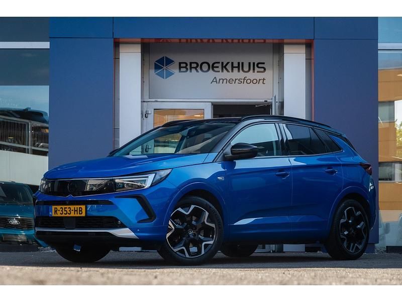 Blauw Gebruikt 2022 Opel Grandland X Ultimate SUV | € 28.900 (Iets duurder) - Afbeelding 1/4