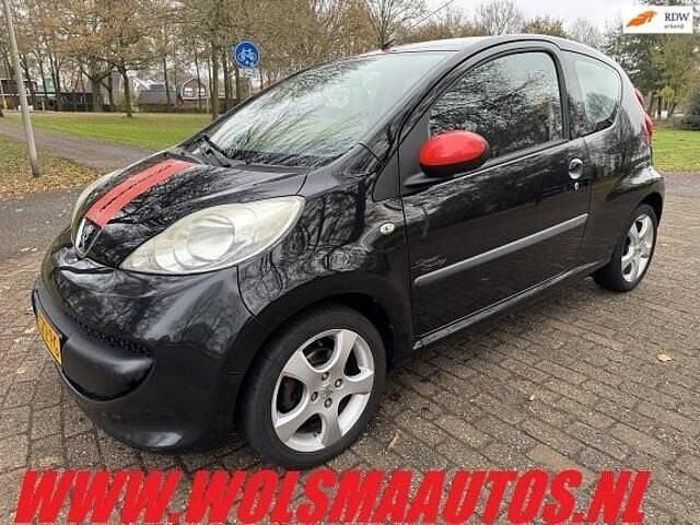 Zwart Gebruikt 2007 Peugeot 107 Hatchback | € 1.450 (Goede deal) - Afbeelding 1/4