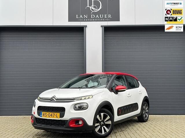 Wit Gebruikt 2018 Citroën C3 PureTech Hatchback | € 6.900 (Goede deal) - Afbeelding 1/4