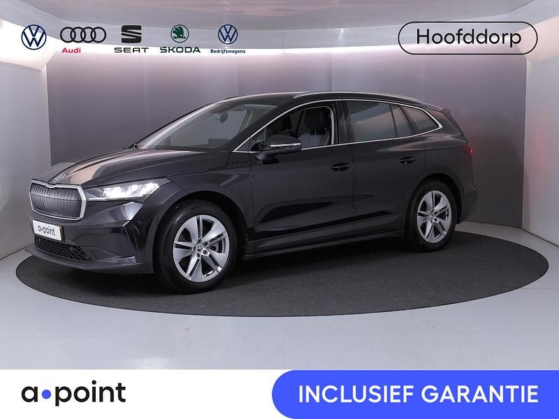 Zwart Occasion 2021 Skoda Enyaq iV SUV | € 26.849 (Eerlijke prijs) - Afbeelding 1/3