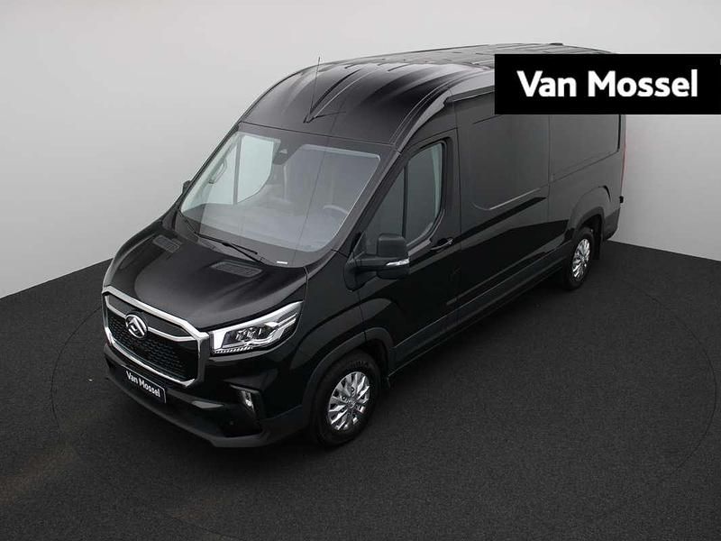 Zwart Nieuw 2024 Maxus eDeliver 9 Van | € 48.769 - Afbeelding 1/4