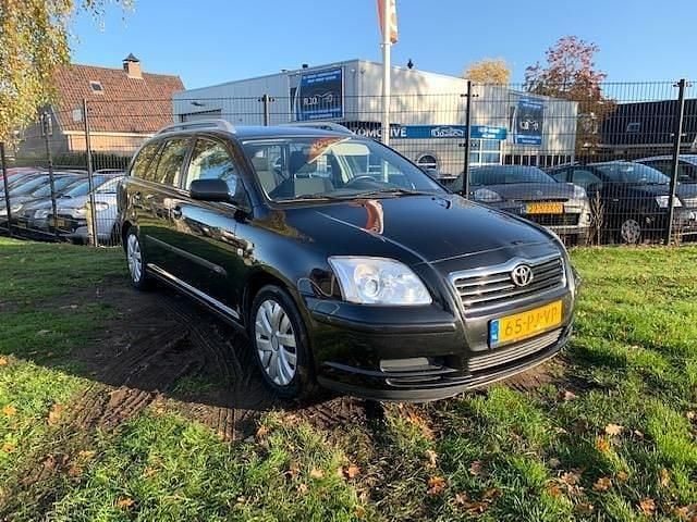 Occasion Toyota Avensis Terra 129 PK (94 kW) 2004 Zwart Stationwagen