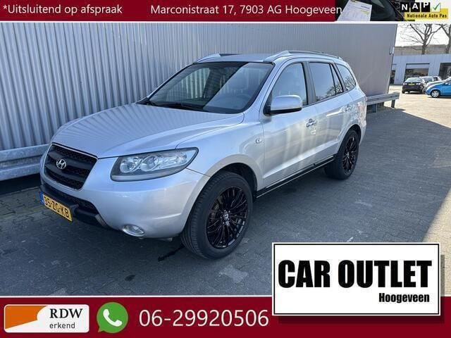 Grijs Gebruikt 2008 Hyundai Santa Fe Premium SUV | € 5.950 (Eerlijke prijs) - Afbeelding 1/4