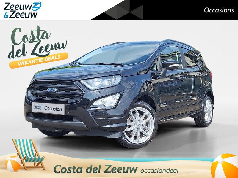 Zwart Gebruikt 2019 Ford Ecosport ST-Line SUV | € 15.795 (Eerlijke prijs) - Afbeelding 1/4