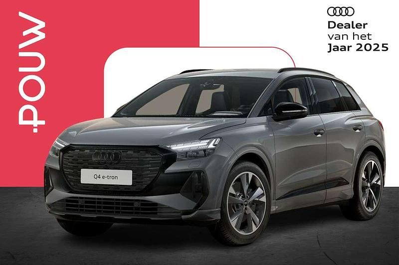 Grijs Nieuw 2025 Audi Q4 e-tron Competition SUV | € 53.950 - Afbeelding 1/4