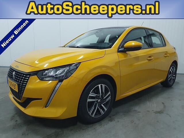 Geel Occasion 2020 Peugeot 208 Allure Hatchback | € 12.995 (Eerlijke prijs) - Afbeelding 1/4