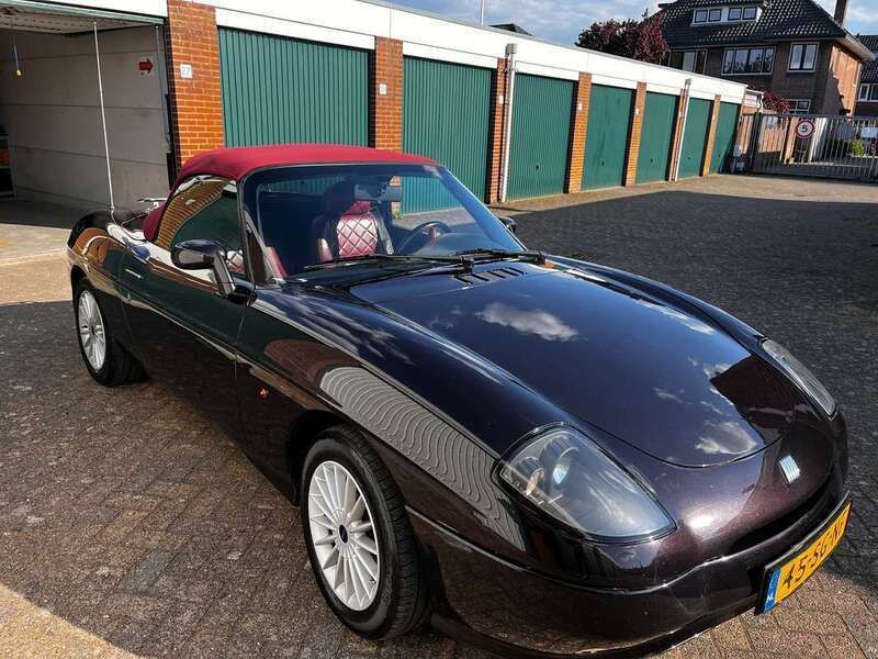 Zwart Gebruikt 1999 Fiat Barchetta Cabriolet | € 6.650 - Afbeelding 1/4