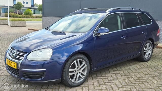Blauw Occasion 2009 VW Golf V Highline Stationwagen | € 2.399 (Goede deal) - Afbeelding 1/4