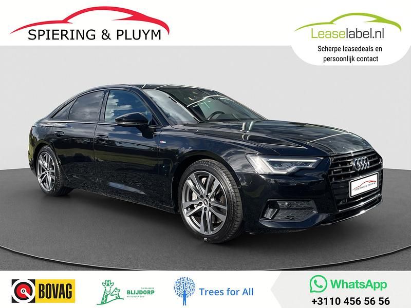 Zwart Gebruikt 2021 Audi A6 Comfort Sedan | € 38.490 (Goede deal) - Afbeelding 1/4