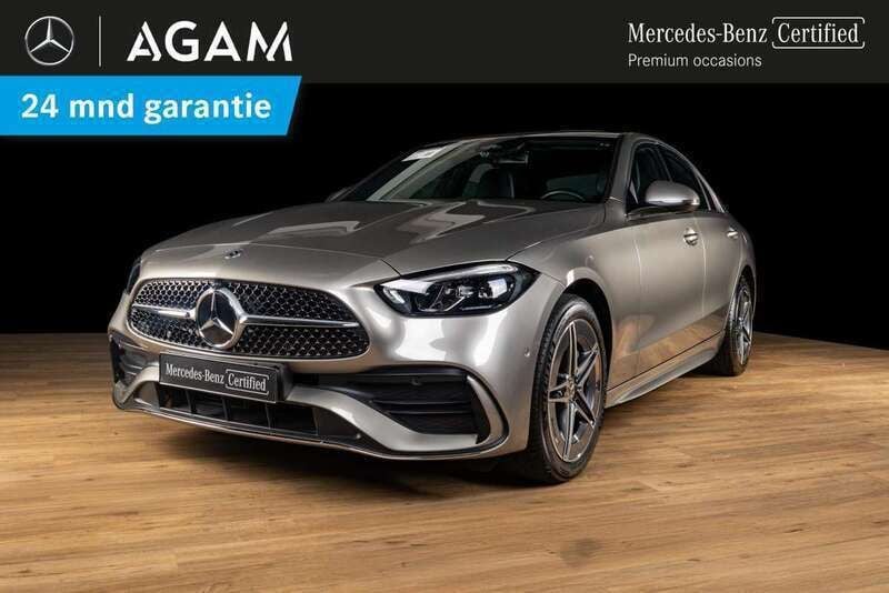 , metallic lak Gebruikt 2023 Mercedes C300e AMG line Stationwagen | € 45.650 (Goede deal) - Afbeelding 1/4