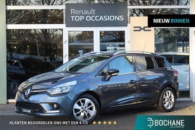 Gris titanium kpn Gebruikt 2018 Renault Clio GrandTour LIMITED Stationwagen | € 9.450 (Eerlijke prijs) - Afbeelding 1/4