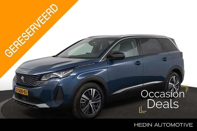 Blauw Occasion 2023 Peugeot 5008 Allure MPV | € 28.945 (Eerlijke prijs) - Afbeelding 1/4