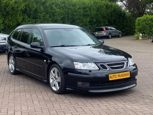 Zwart Gebruikt 2006 Saab 9-3 Aero Stationwagen | € 9.950 (Iets duurder) - Afbeelding 1/4