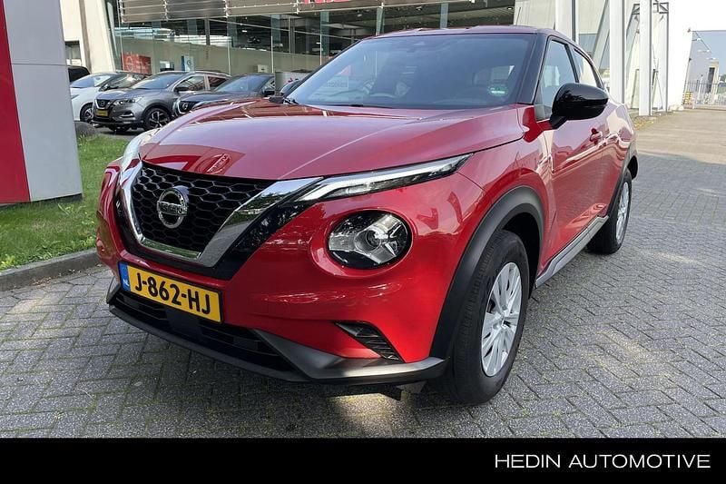 Rood Gebruikt 2020 Nissan Juke Visia SUV | € 14.450 (Super prijs) - Afbeelding 1/4