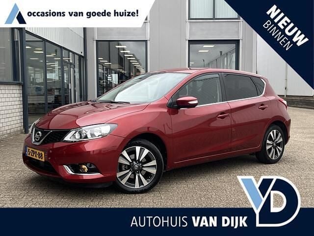 Rood Gebruikt 2015 Nissan Pulsar Hatchback | € 9.500 (Super prijs) - Afbeelding 1/4