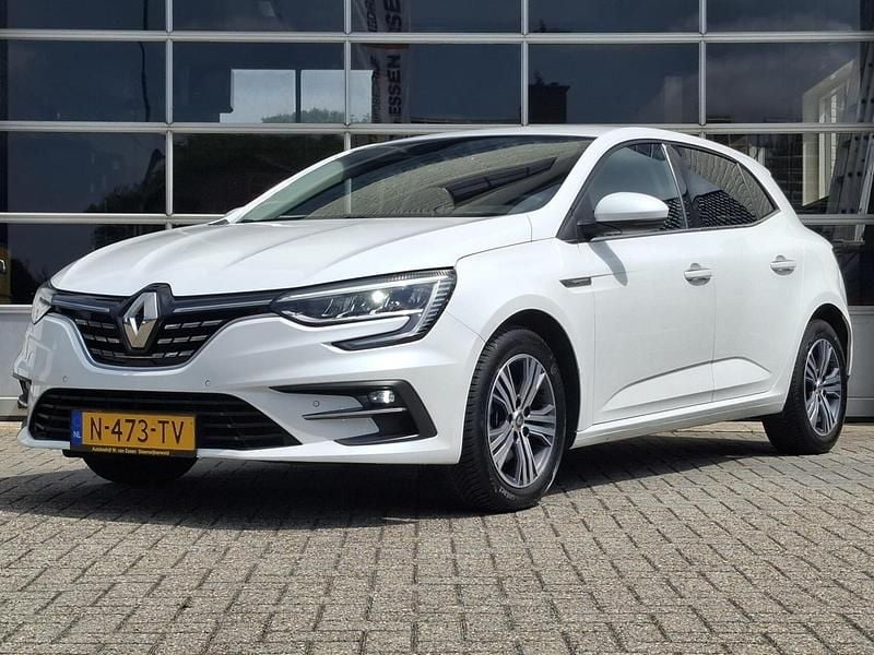 Wit Gebruikt 2022 Renault Mégane IV Intens Hatchback | € 18.750 (Eerlijke prijs) - Afbeelding 1/4
