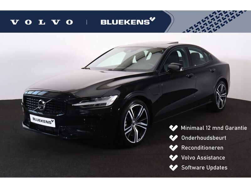Zwart Gebruikt 2021 Volvo S60 R-Design Sedan | € 34.900 (Iets duurder) - Afbeelding 1/4