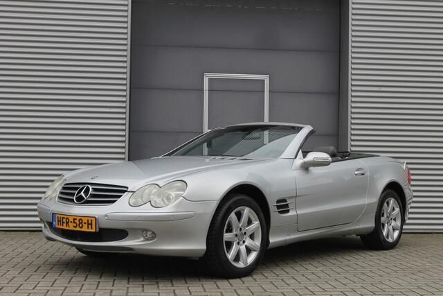 Zilver Gebruikt 2002 Mercedes SL500 Cabriolet | € 17.999 (Super prijs) - Afbeelding 1/4