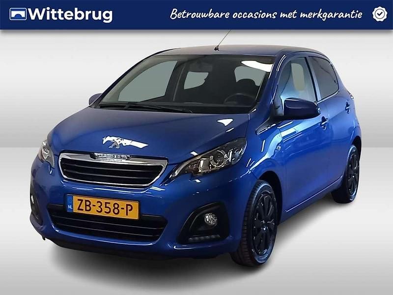 Blauw Occasion 2019 Peugeot 108 Active Hatchback | € 7.225 (Eerlijke prijs) - Afbeelding 1/3