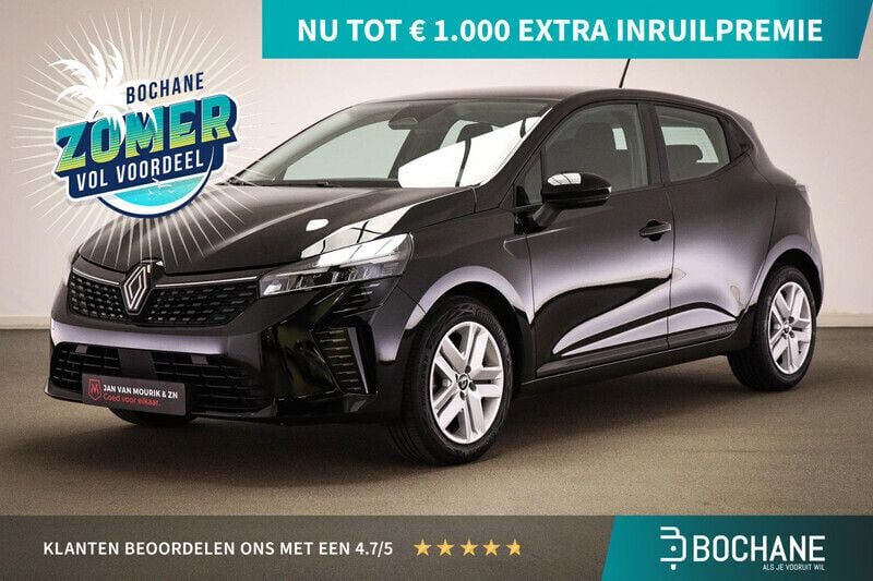 Zwart Gebruikt 2024 Renault Clio V Evolution Hatchback | € 20.045 (Eerlijke prijs) - Afbeelding 1/4