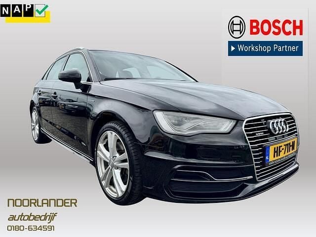 Zwart Gebruikt 2015 Audi A3 Sportback Ambition Hatchback | € 12.550 (Eerlijke prijs) - Afbeelding 1/3