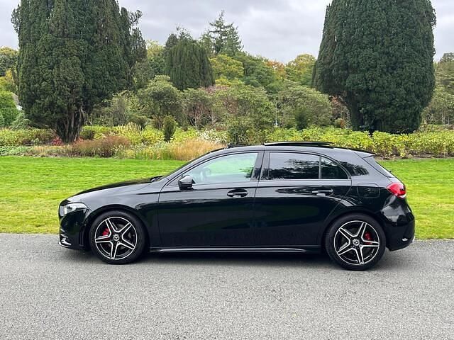 Occasion Mercedes A200 Premium 163 PK (119 kW) 2020 Zwart Hatchback