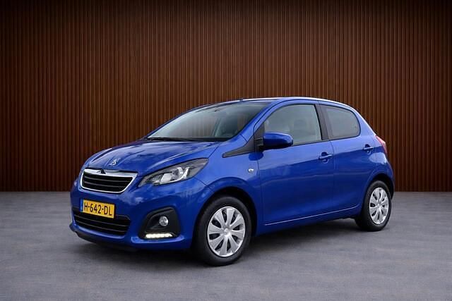 Blauw Occasion 2020 Peugeot 108 Active Hatchback | € 9.450 (Eerlijke prijs) - Afbeelding 1/4