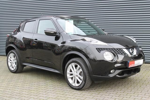 Zwart Gebruikt 2015 Nissan Juke Acenta SUV | € 9.990 (Eerlijke prijs) - Afbeelding 1/4