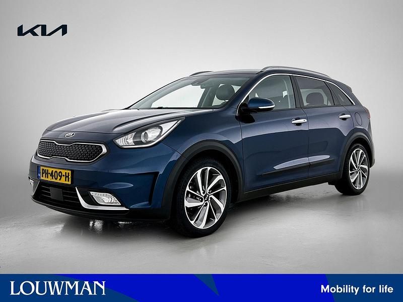 Blauw Gebruikt 2017 Kia Niro SUV | € 15.445 (Eerlijke prijs) - Afbeelding 1/4