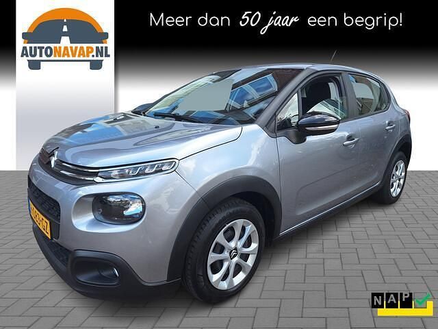 Grijs Gebruikt 2020 Citroën C3 Feel Hatchback | € 10.495 (Super prijs) - Afbeelding 1/4