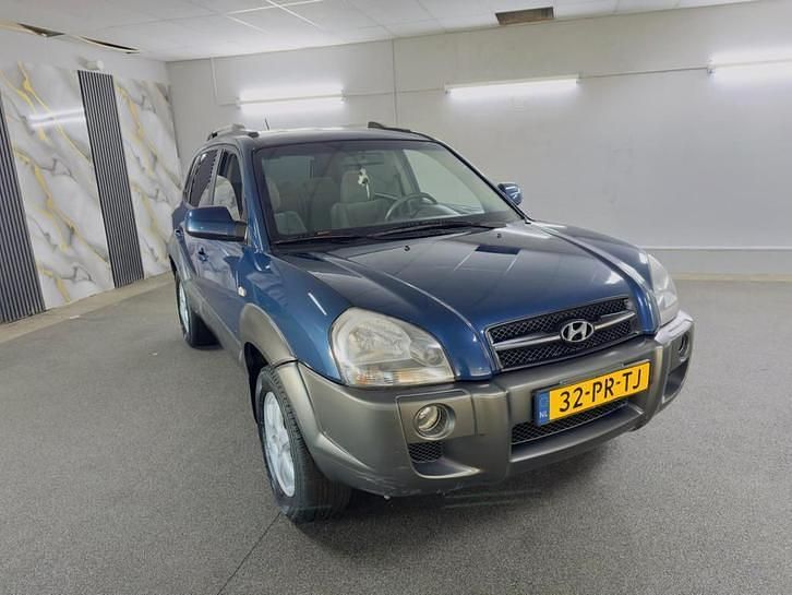 Occasion Hyundai Tucson Dynamiq 141 PK (103 kW) 2004 Blauw (metallic) SUV