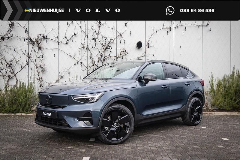 Blauw Nieuw 2025 Volvo EC40 Ultra SUV | € 52.894 (Super prijs) - Afbeelding 1/4
