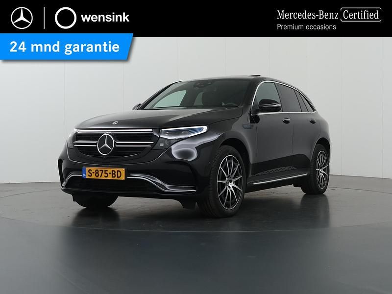 Zwart Gebruikt 2023 Mercedes EQC400 AMG line SUV | € 48.850 (Iets duurder) - Afbeelding 1/4