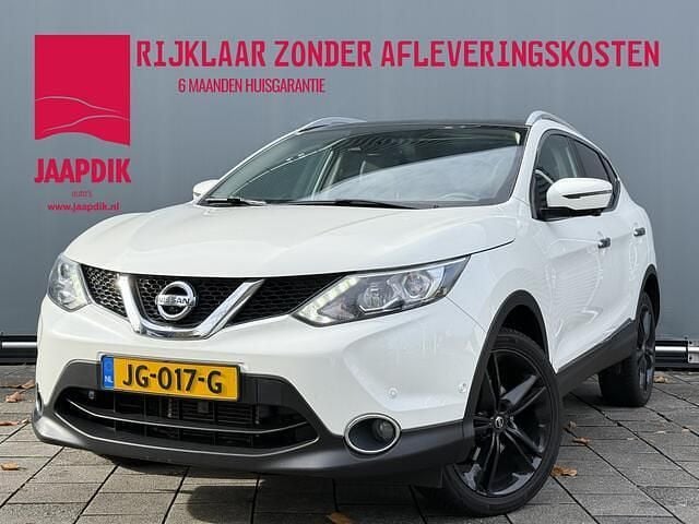 Wit Gebruikt 2016 Nissan Qashqai Tekna SUV | € 12.899 (Goede deal) - Afbeelding 1/4