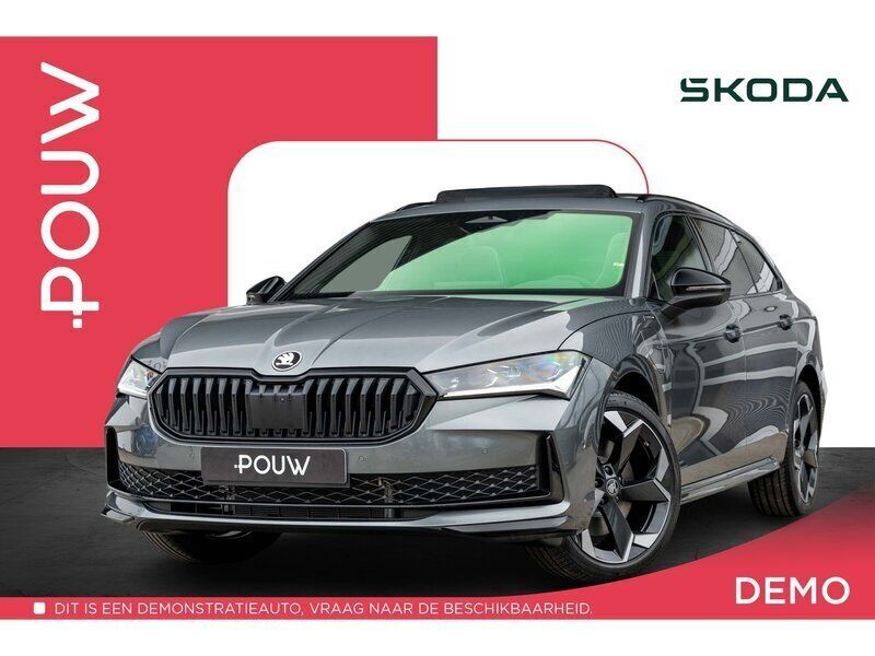 Grijs Gebruikt 2025 Skoda Superb Business Line Stationwagen | € 55.935 - Afbeelding 1/4