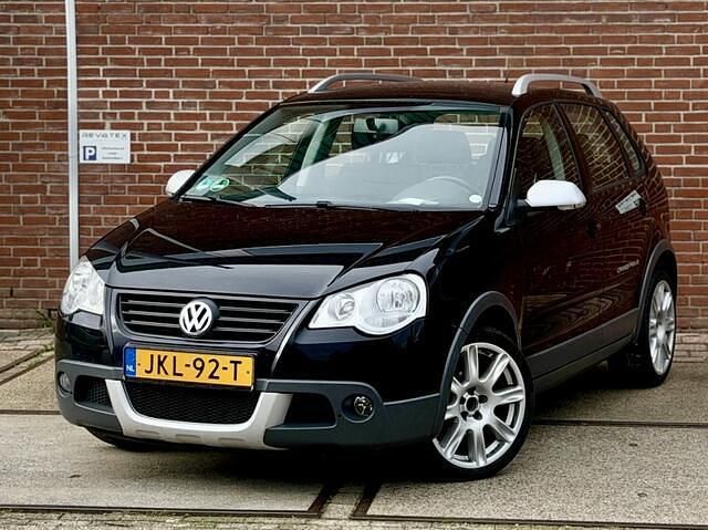 Zwart Gebruikt 2007 VW Polo Cross Hatchback | € 4.450 (Eerlijke prijs) - Afbeelding 1/4