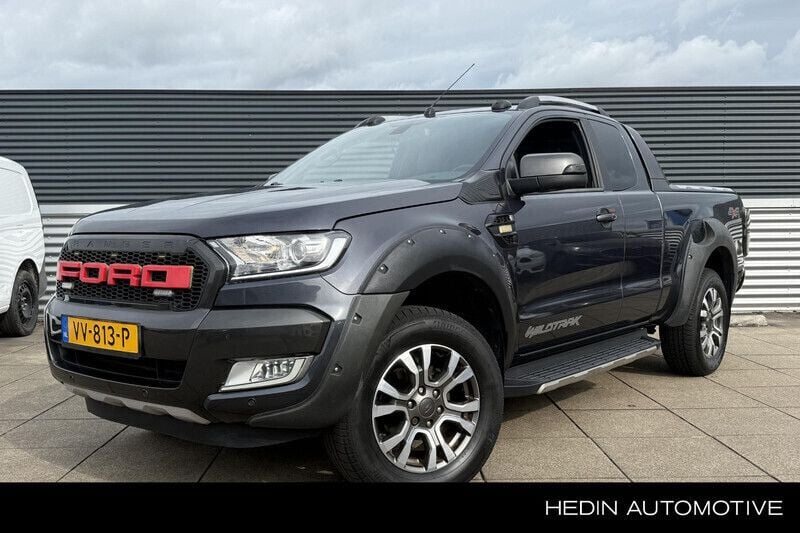 Grijs Gebruikt 2016 Ford Ranger Wildtrack Pickup | € 19.995 (Super prijs) - Afbeelding 1/3